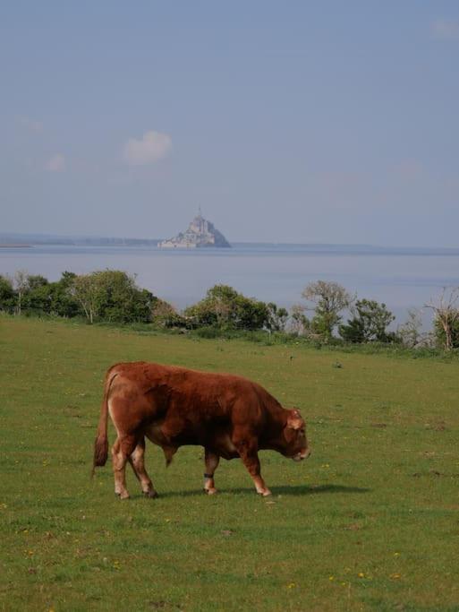 Gite La Mer, A La Campagne En Normandie, Proche Du Mont St Michel Lolif Eksteriør billede